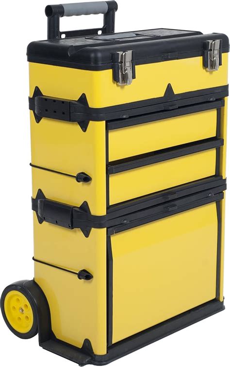 Stalwart Portable Tool Box with Wheels 